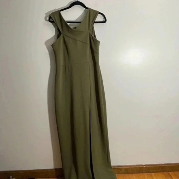 AX Paris Women's Off The Shoulder Side Split Maxi Dress 14 - Picture 3 of 12